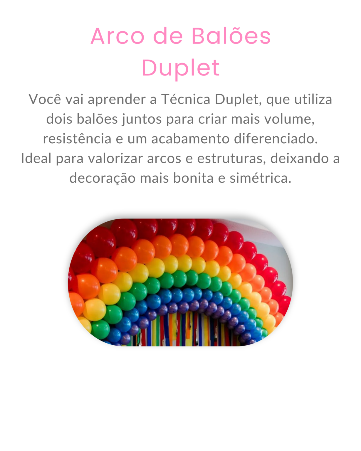 Arco de Balões Duplet