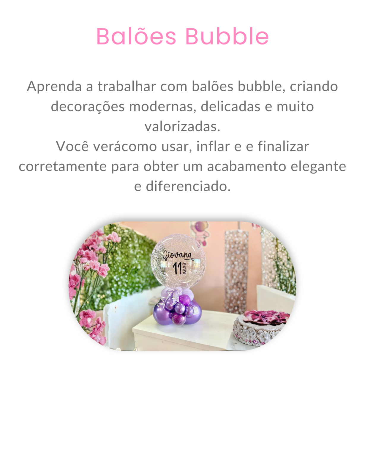Balões Bubble
